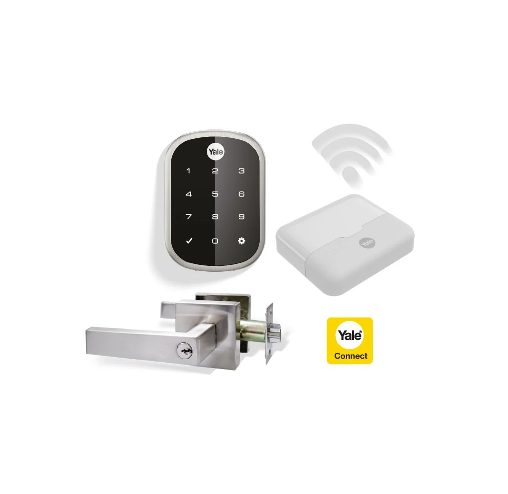 Kit de Yale Connect con Cerrojo Digital YRD256 + Manija Bari - Image 2
